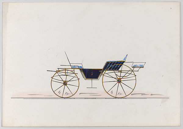 Brewster & Co., Design for Vis-à-vis Phaeton (unnumbered)