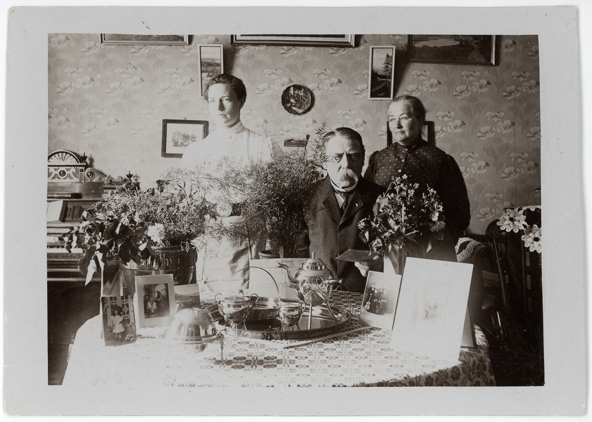 Okänd,, Mathias Frisks 70-årsdag, Österbybruk, 1911
