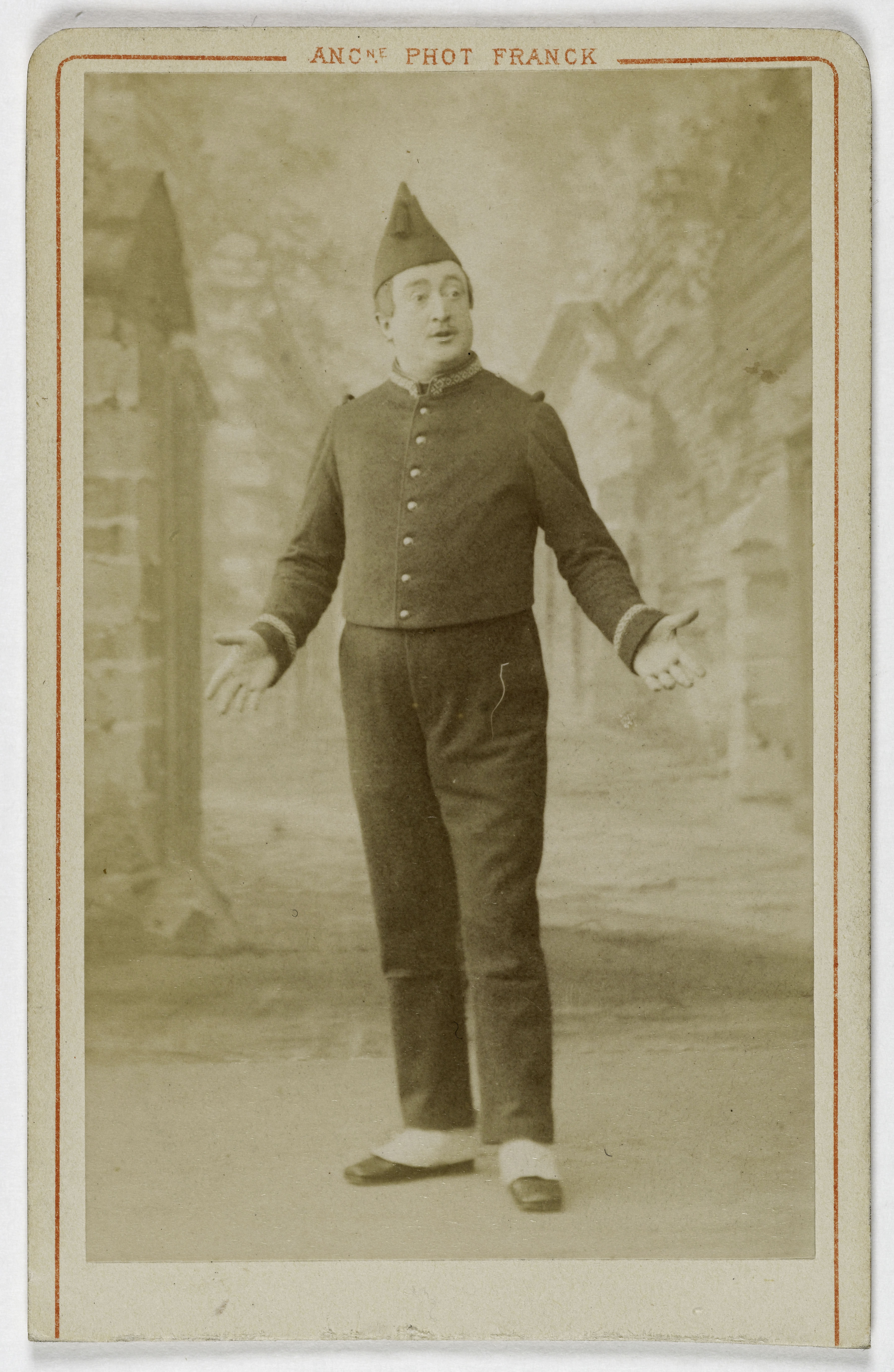 Anonyme, Portrait de José Dupuis (1833-1900), (acteur)