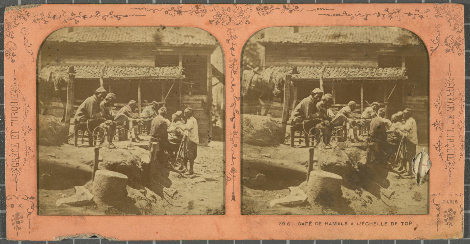 Desconegut, Café de Hamals à l’ echelle de top B.K. Editeur