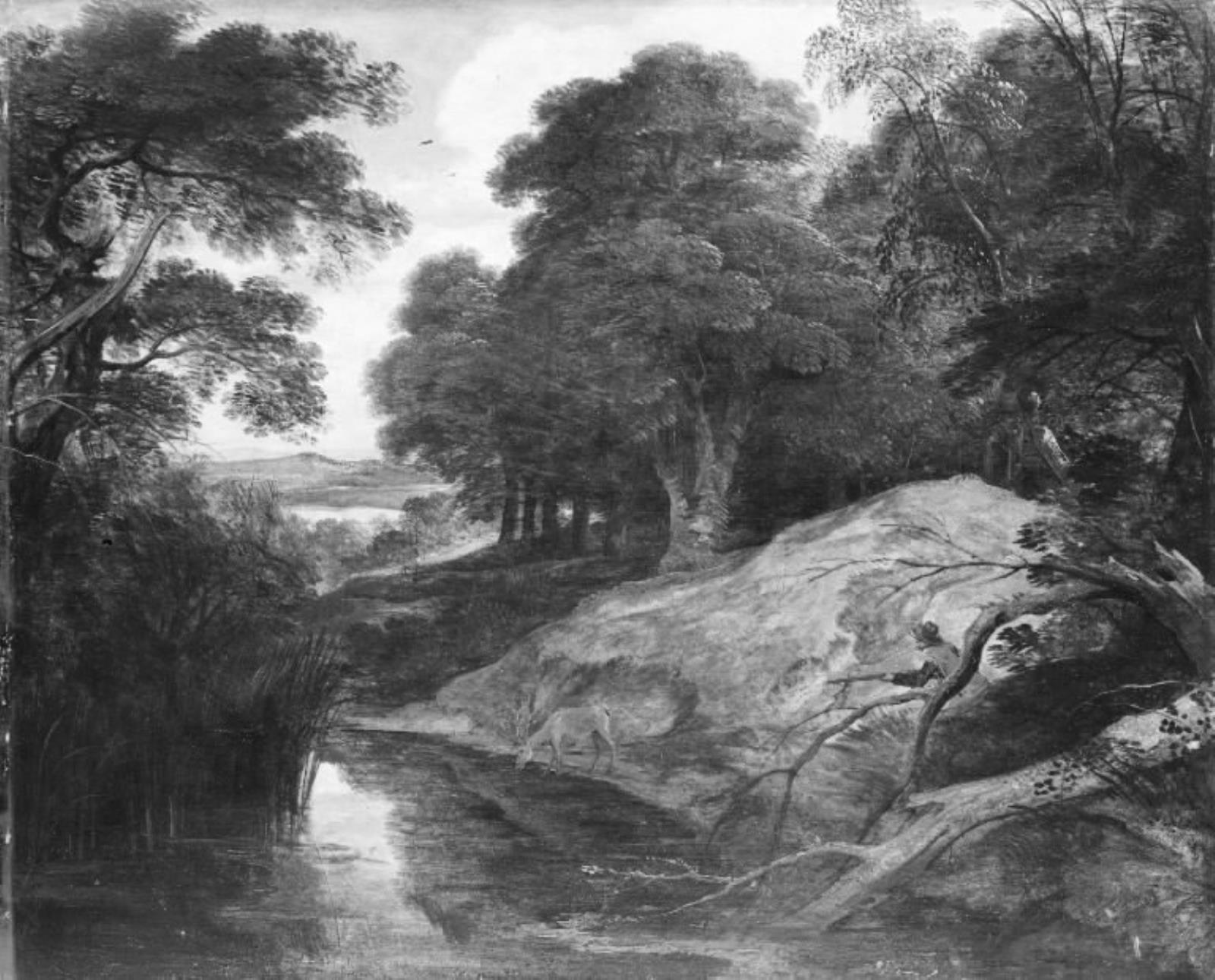Peter Paul Rubens, Landskab med jæger og hjorte