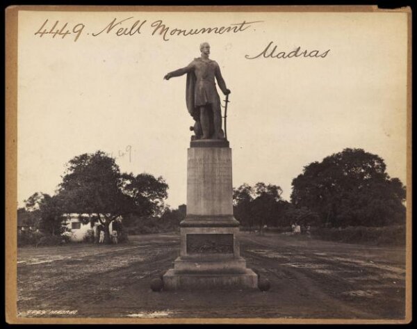 Francis Frith, Neill Monument.  Madras