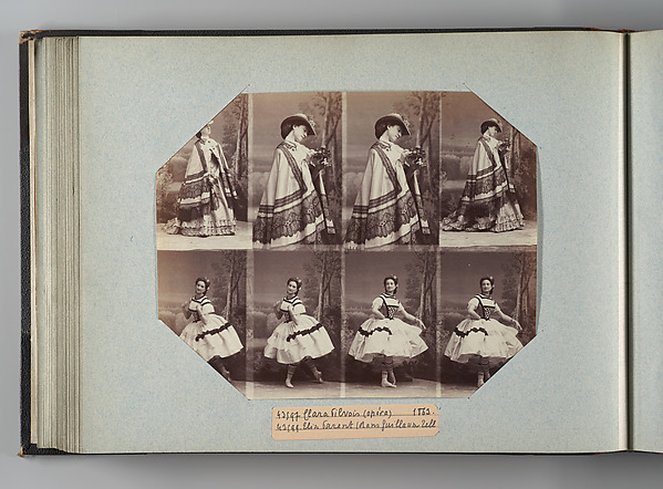 André-Adolphe-Eugène Disdéri, Clara Pilvois; Elise Parent