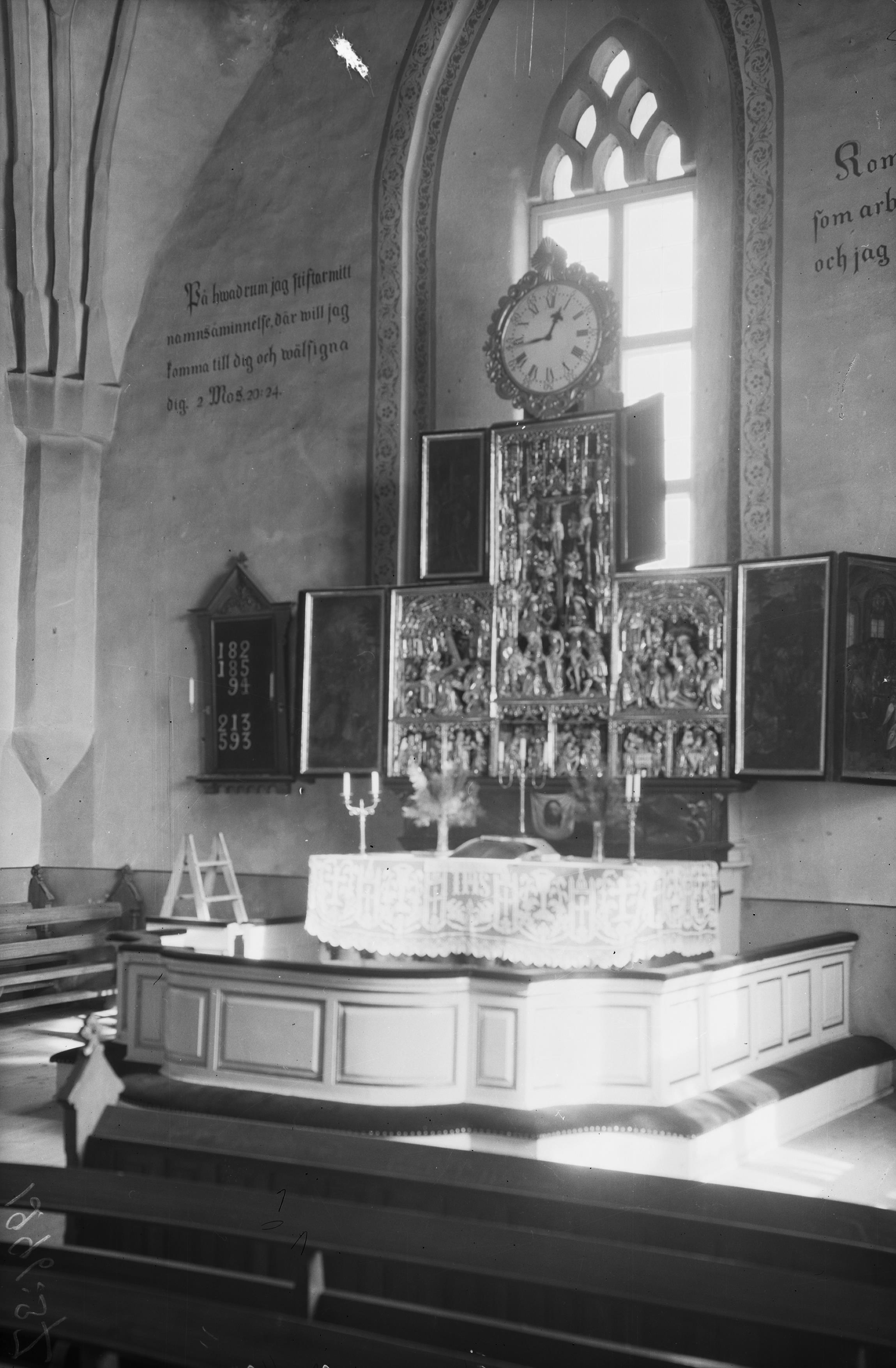 Sven Brandel, Möklinta kyrka