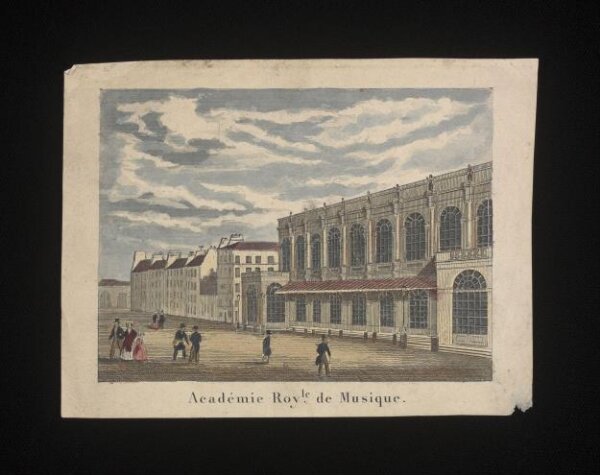 Unknown, Académie Royale de Musique