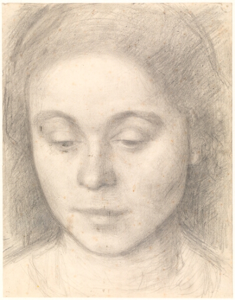 Vilhelm Hammershøi, Portræt af Ida, kunstnerens hustru
