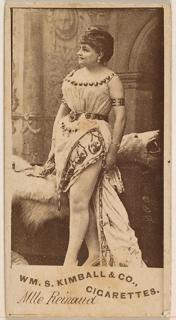 William S. Kimball & Company, Mlle. Reinaud, from the Actresses series (N203) issued by Wm. S. Kimball & Co.