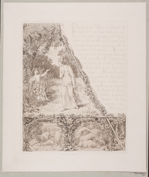 Lorenz Frølich, Illustration nr. 14 til "L`Amour et Psyché"