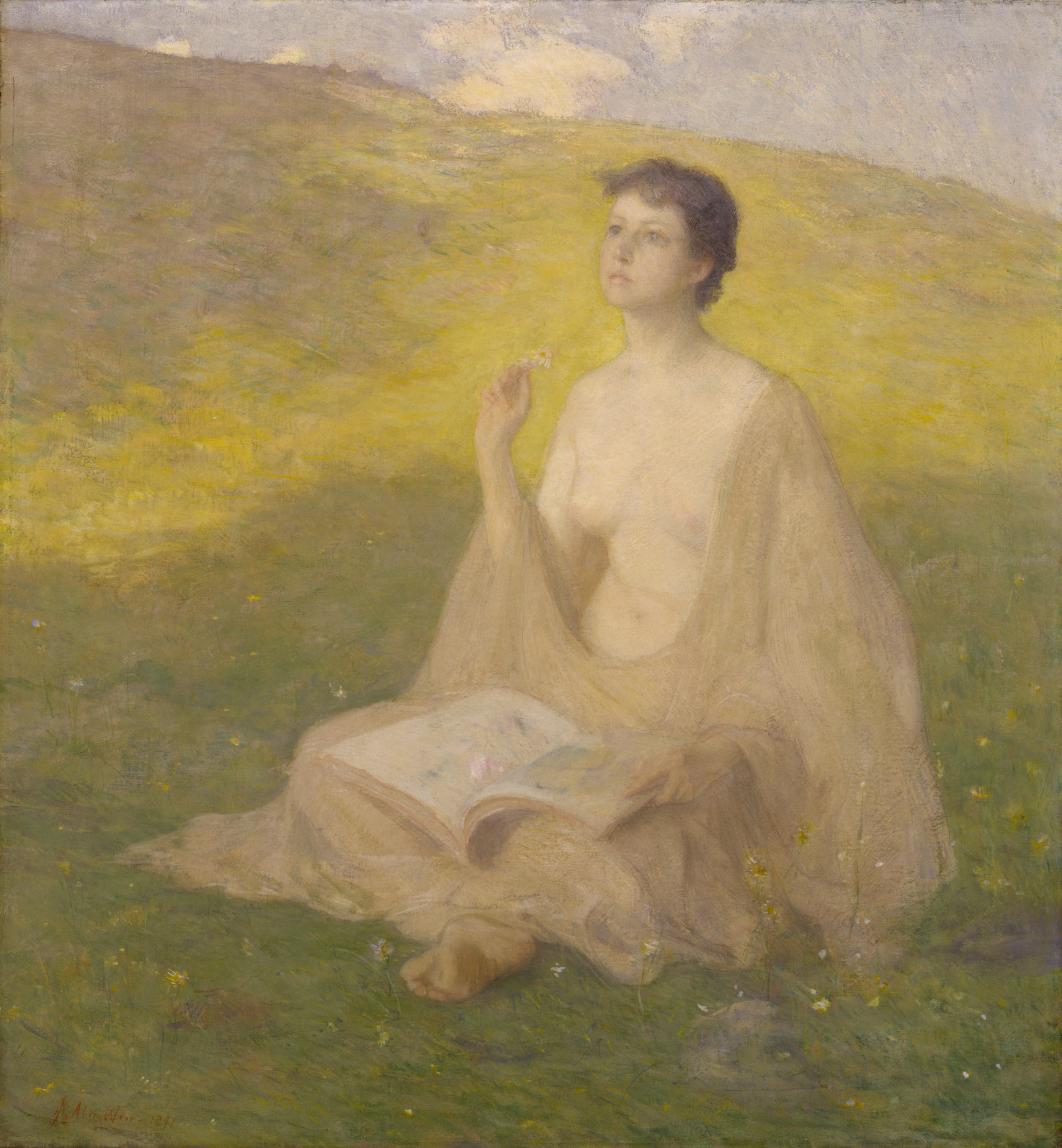 J. Alden Weir, The Open Book