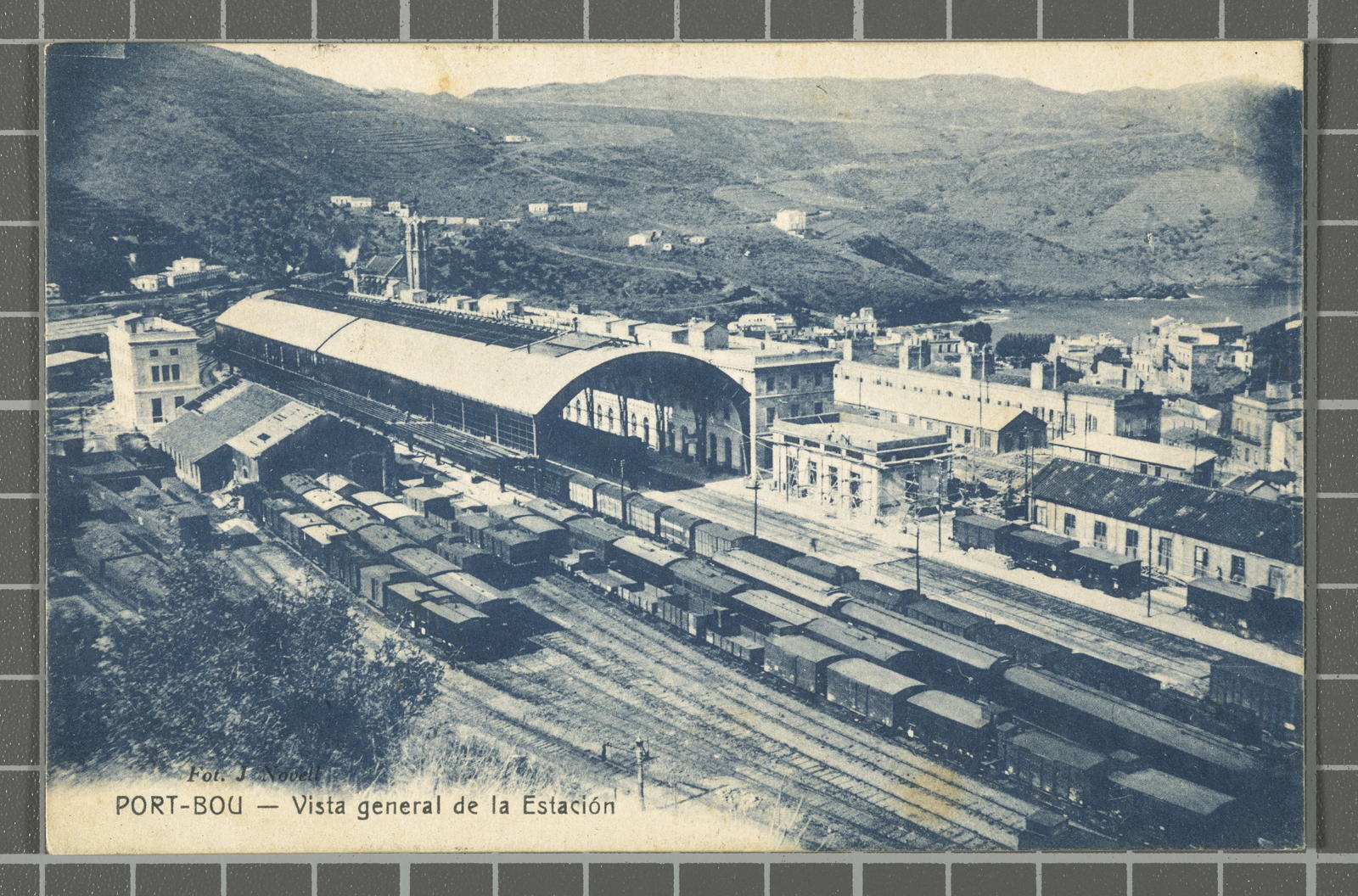 Desconegut, Port-Bou - General view of the Station
