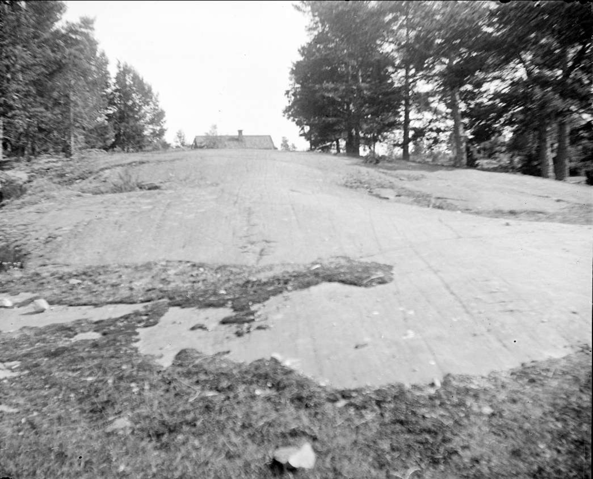 August Fredrik Schagerström, Berghäll i Öregrund, Uppland i juli 1924