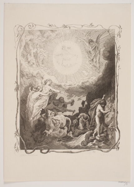 Lorenz Frølich, Illustration til "L'Oraison Dominicale"