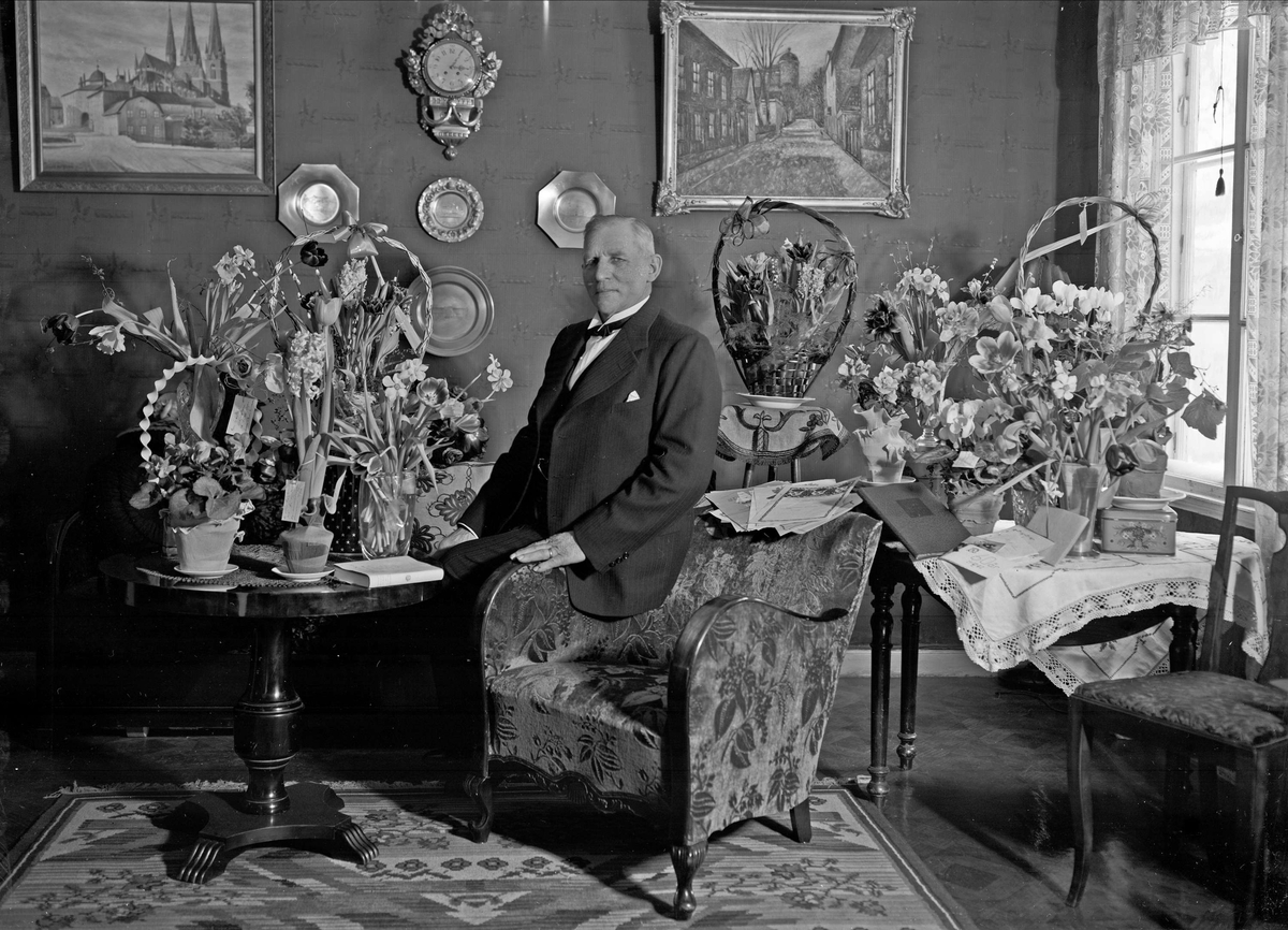 Paul Sandberg, Birthday Portrait, Uppsala 1942