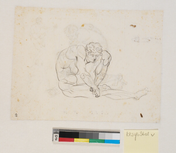 Nicolai Abildgaard, Udkast til Filoktet-figuren