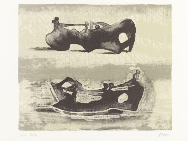 Henry Moore, Two Reclining Figures