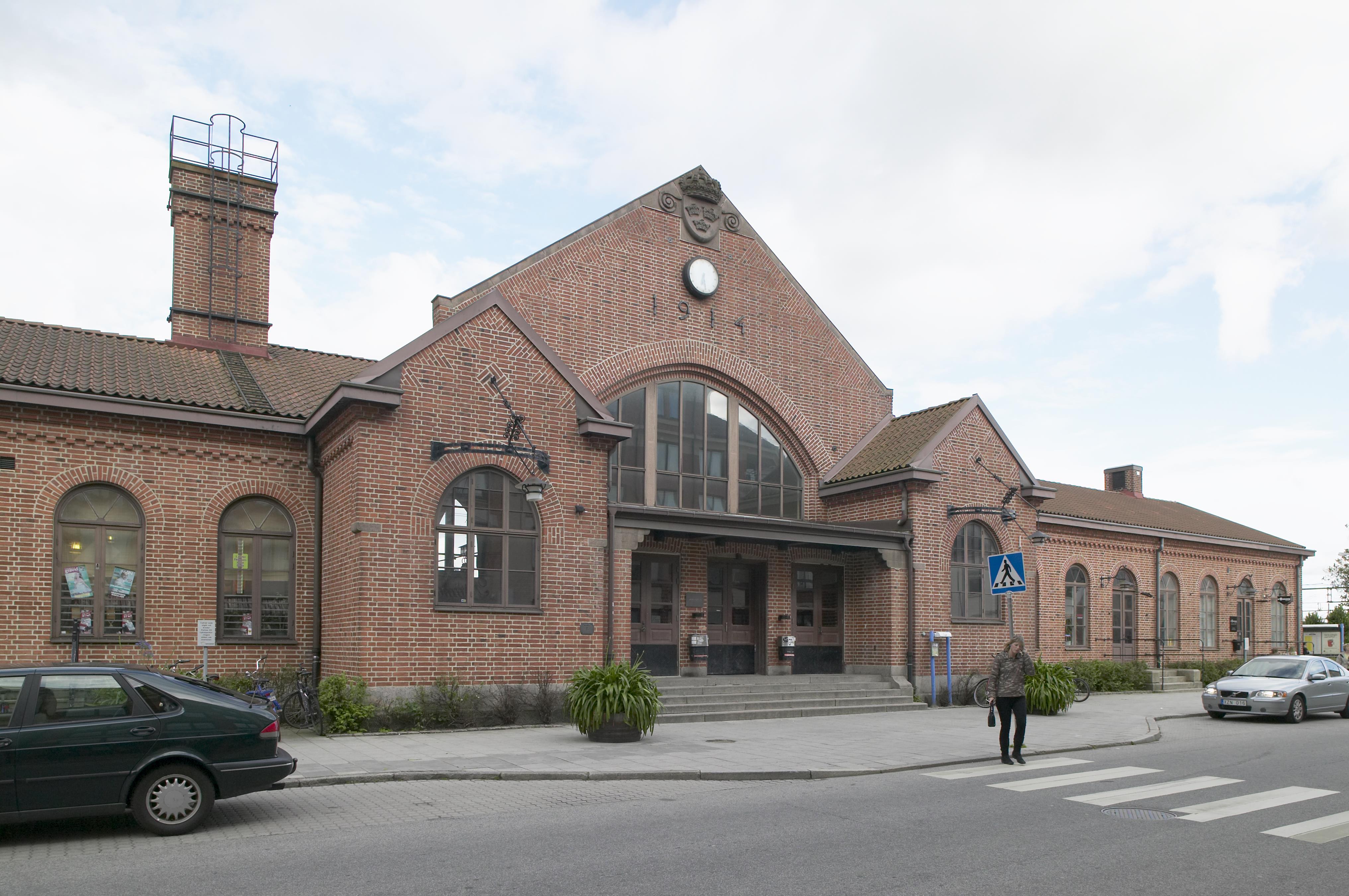 Bengt A Lundberg, Eslövs järnvägsstation