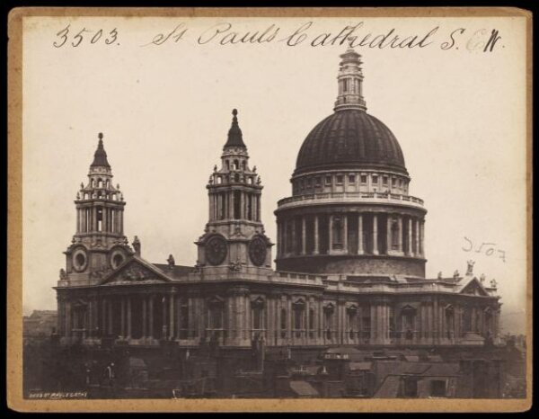 Francis Frith, St. Paul's Cathedral.  S.W.