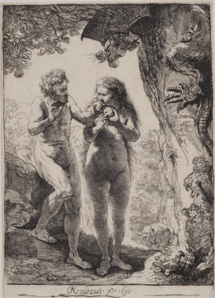 Rembrandt van Rijn, Adam og Eva