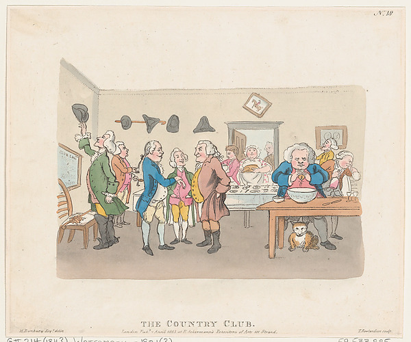 Thomas Rowlandson, The Country Club