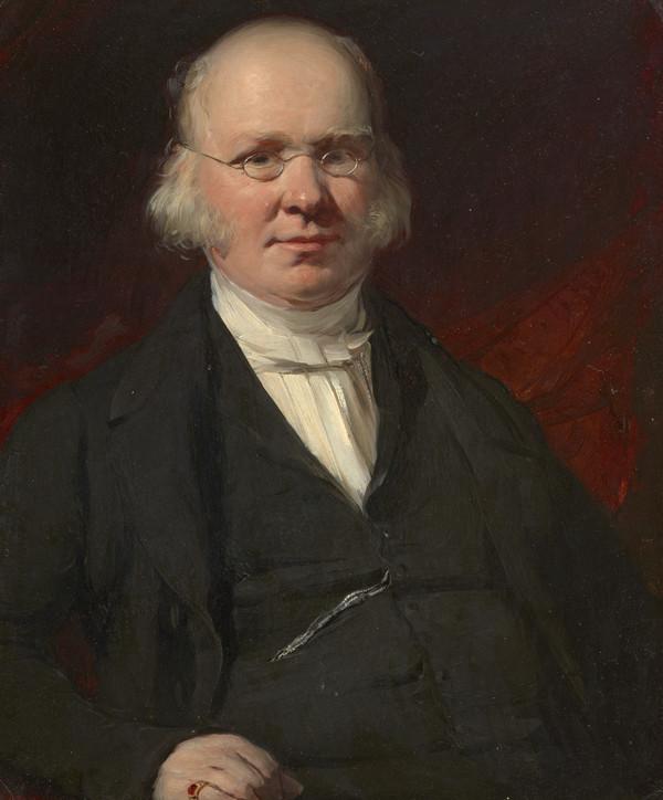 William Bonnar, Rev. Dr Patrick Clason, 1789 - 1867. Minister in Buccleuch Parish Church, Edinburgh