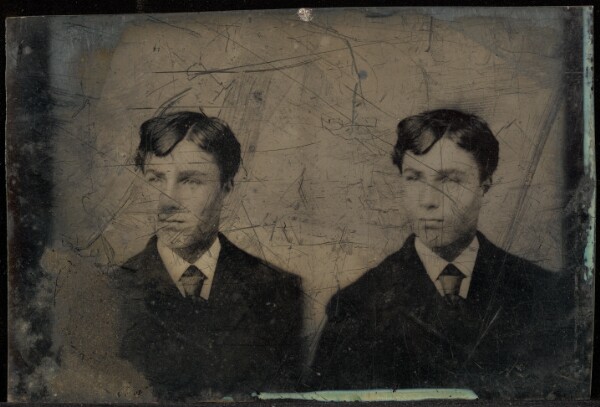 Jacob Byerly, [Double portrait of a young man]