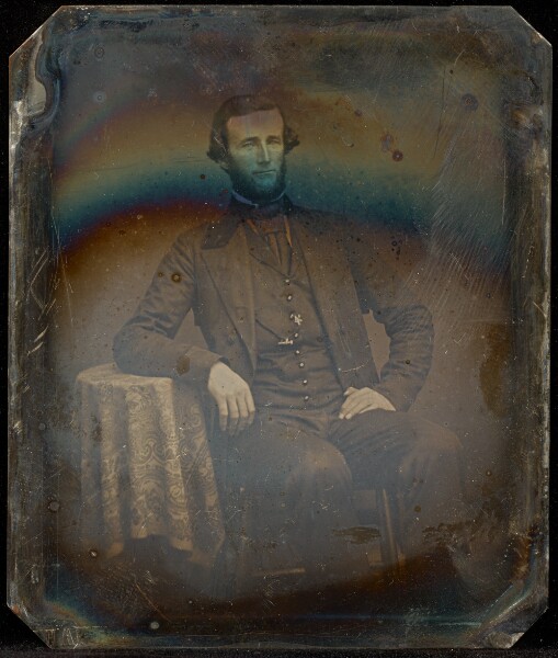 Jacob Byerly, [Portrait of a Seated Man with Chin Beard]