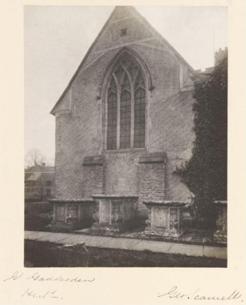 Scamell, George (Mr), National Photographic Record and Survey
