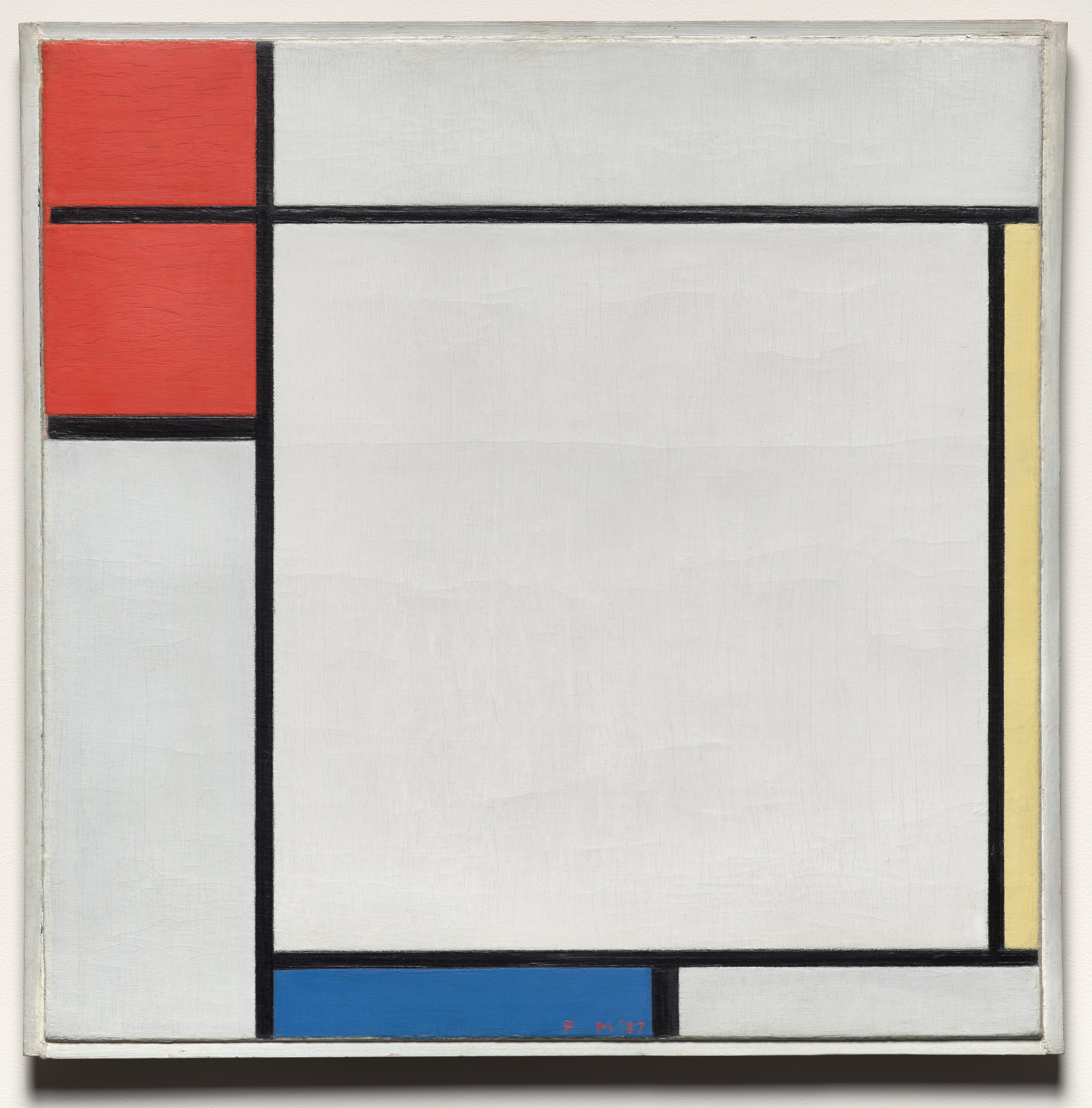 Piet Mondrian, Composition with Red, Yellow, and Blue