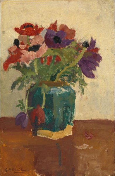 George Hendrik Breitner, Ginger Pot wit Anemones