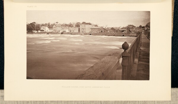 George Barker, The Village Shore, just above the American Falls