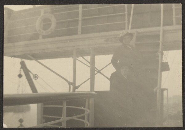 Louis Fleckenstein, [Figures on Ship]