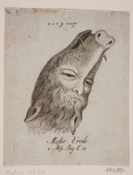 Ubekendt dansk, Moses Vrede