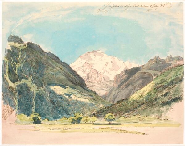Johan Thomas Lundbye, Alpelandskab