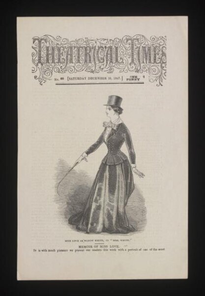 Unknown, Memoir of Miss Love