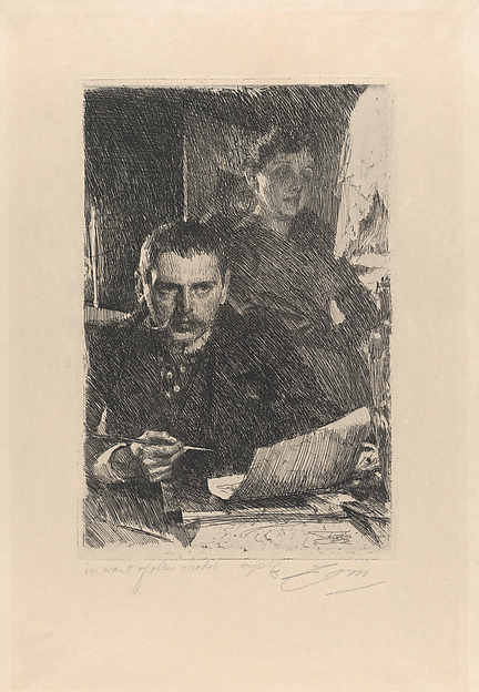 Anders Zorn, Zorn and His Wife