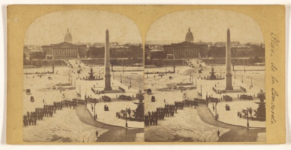 Unknown, Paris Instantane. Place de la Concorde.