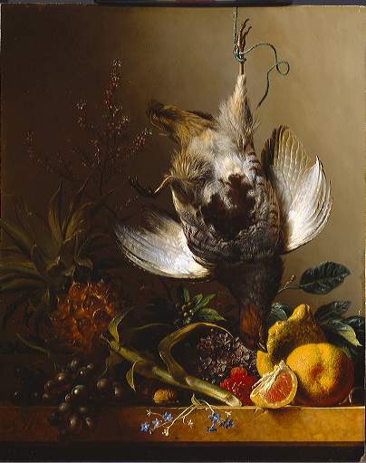 Georgius Jacobus Johannes van Os, Dead partridge and fruits