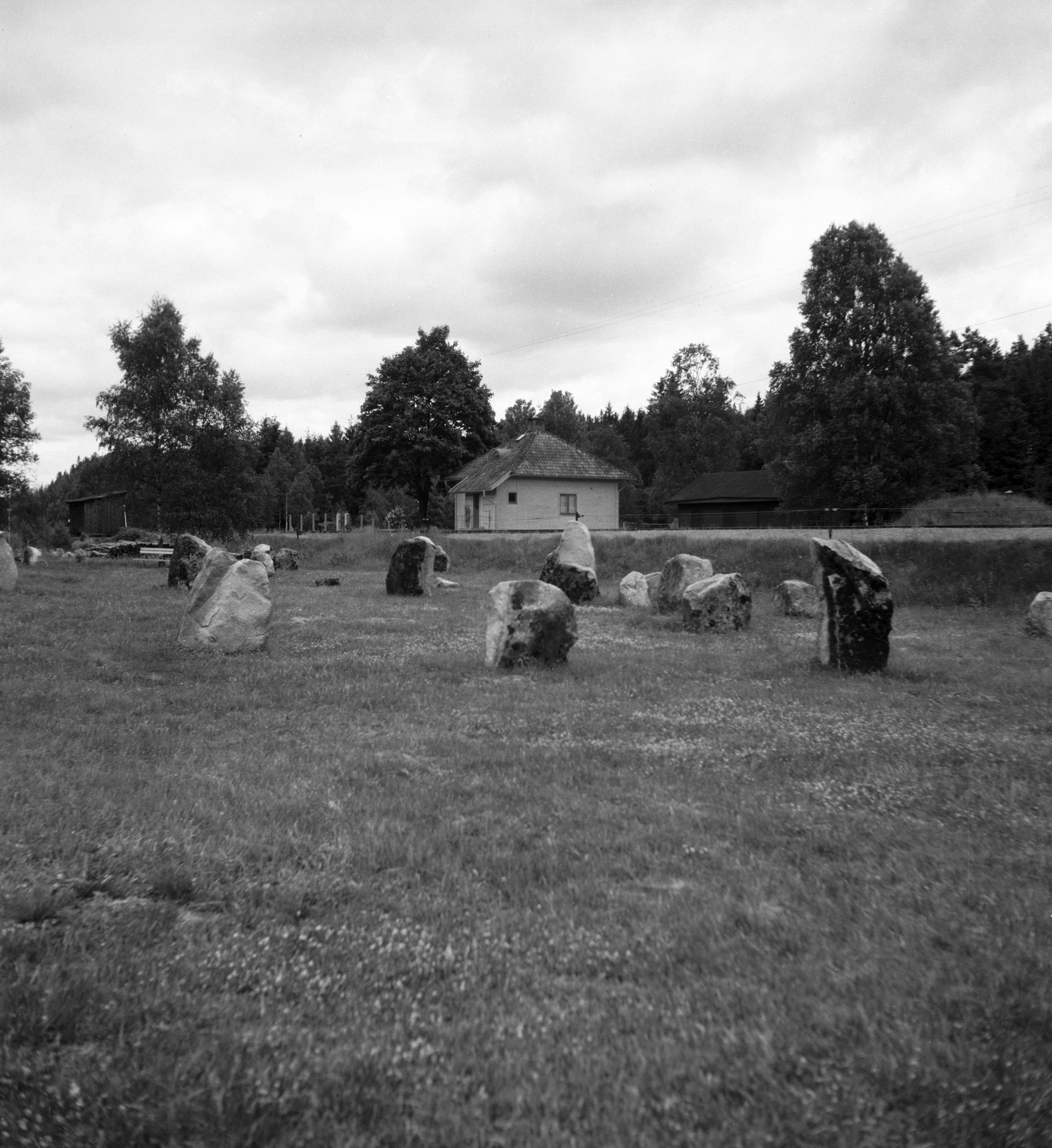 Mårten Sjöbeck, Gravfält från järnåldern beläget norr om Sjötofta kyrka
