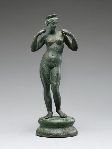 Unknown, Statuette of Venus on Round Base