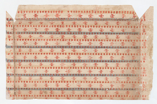 Anonymous, Sheet with overall geometric pattern