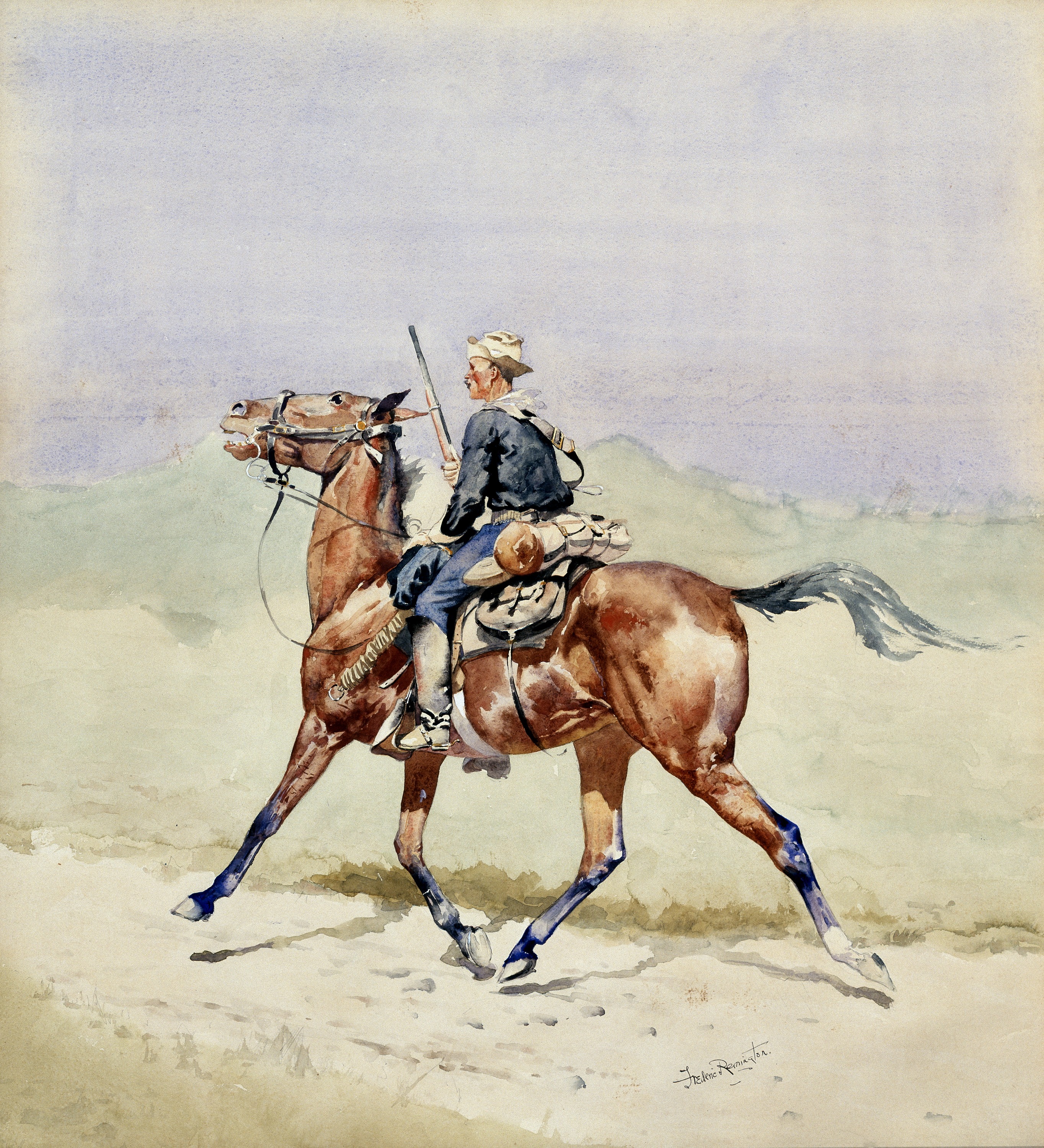 Frederic Remington, The Advance Guard