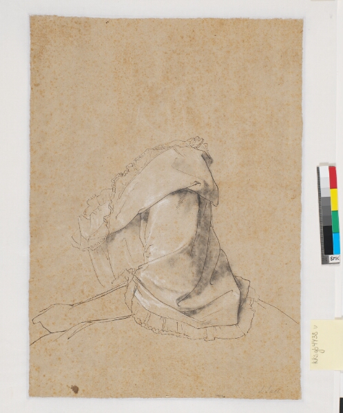 Jens Juel, Studie af en dames mantille