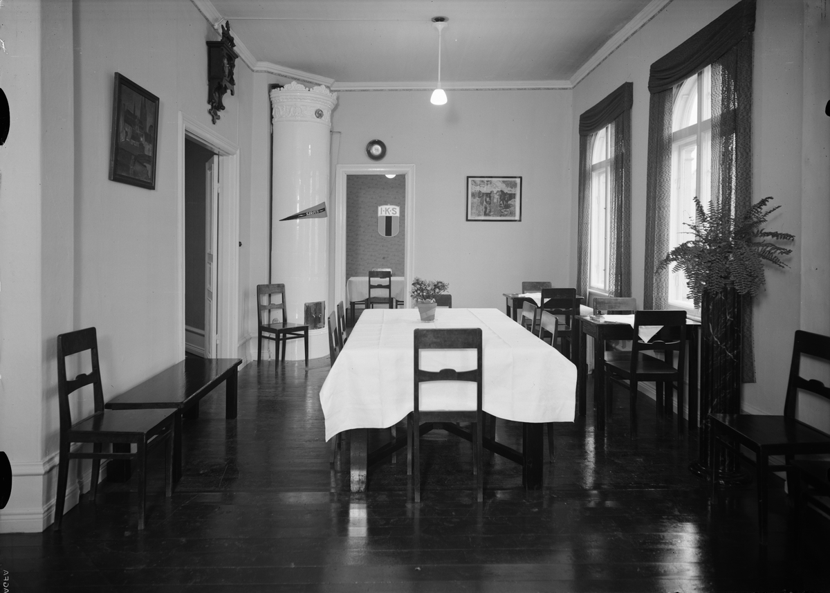 Paul Sandberg, IK Sirius Association Room, Uppsala 1938