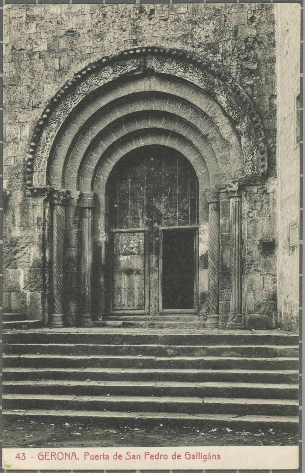 Desconegut, 43-Gerona, Puerta de San Pedro de Galligáns