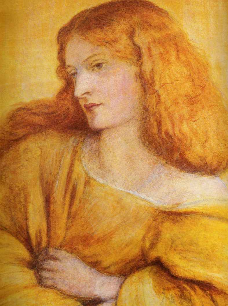 Dante Gabriel Rossetti, Woman in Yellow