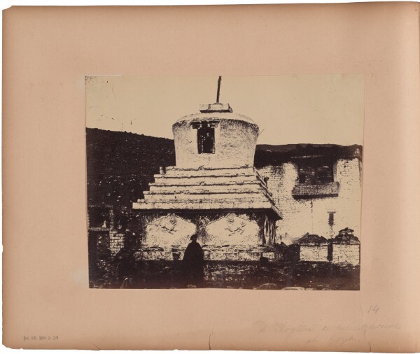Capt. Melville Clarke, A Chogten, or Relic House, at Geya