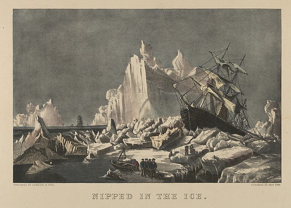 Currier & Ives, Nipped in the Ice
