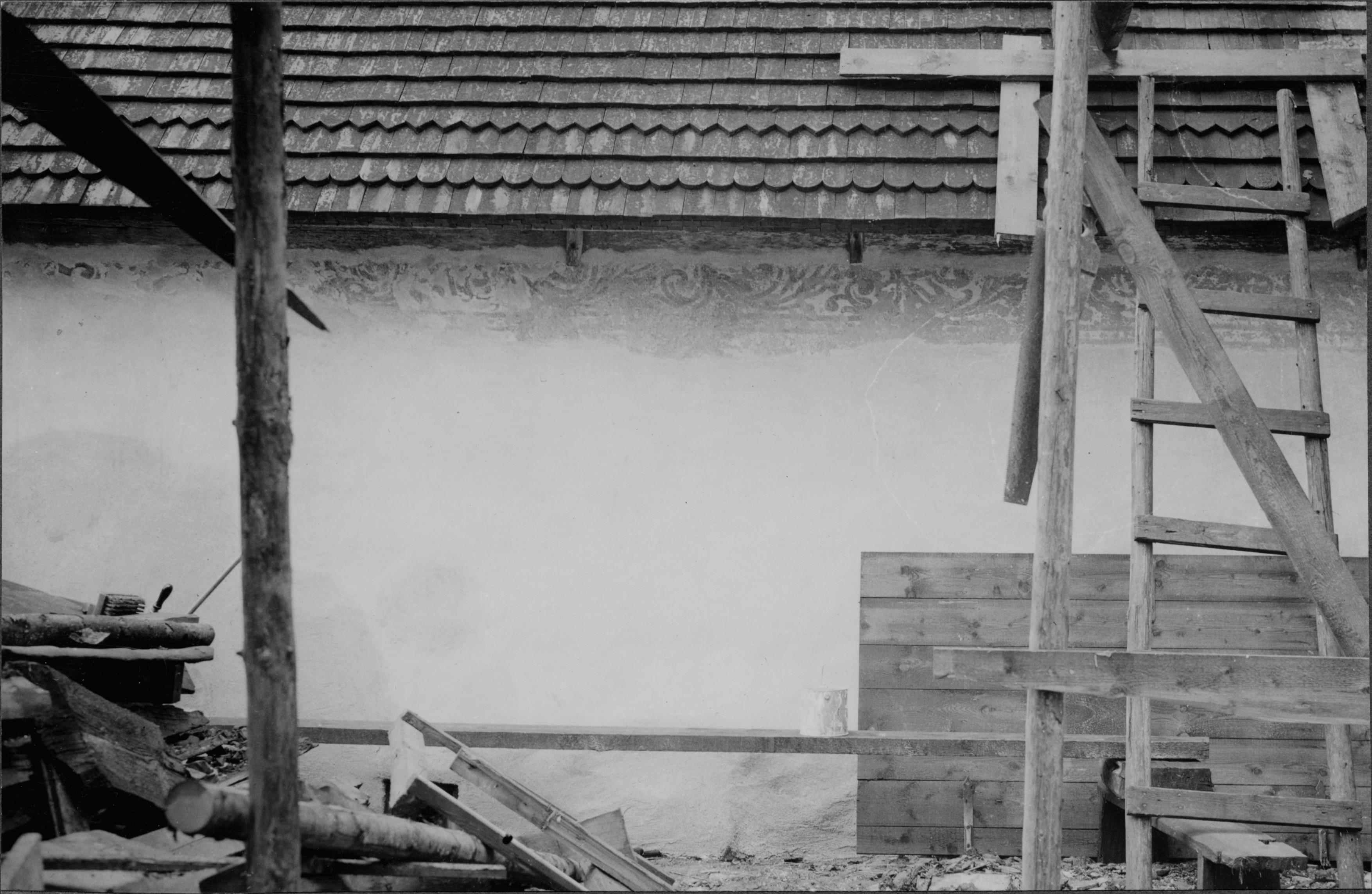 Sven Wahlgren, Sjösås gamla kyrka