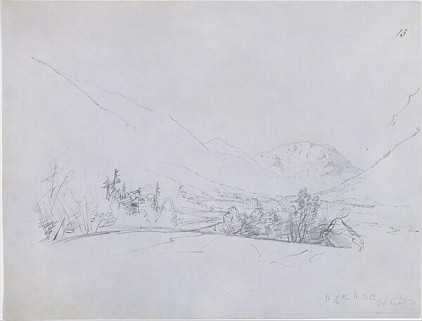John Frederick Kensett, North of the White Mountains