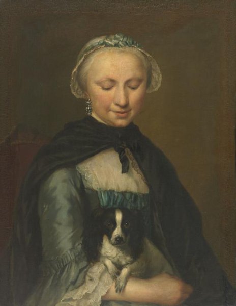 George van der Mijn, Portrait of Antoinette Métayer, Oldest Sister of Louis Métayer
